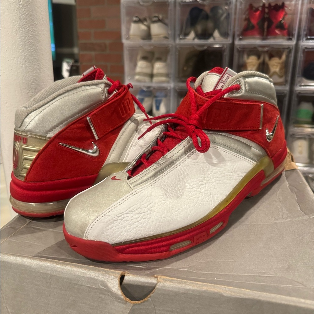 SAMPLE Nike Air Uptempo Maximum 2003 Richard Jefferson PE worn in NBA Finals!!